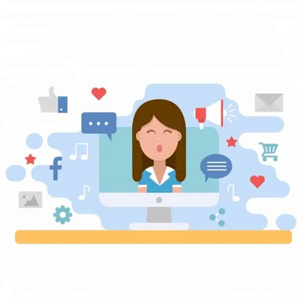 Influenciadores e microinfluenciadores