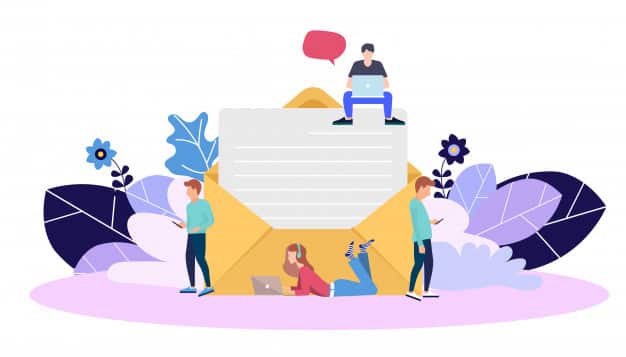 É preciso ter conteúdo textual que atraia o usuário que receber o email