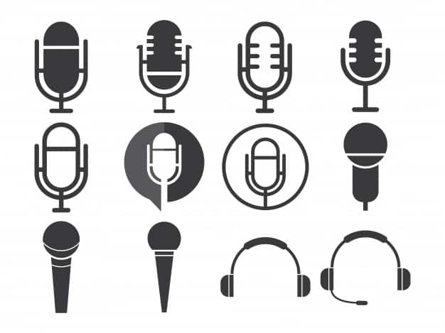 Há muitos formatos e tipos de podcast na internet.