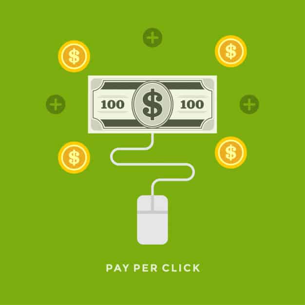 É aí que entra a ideia de pay per click
