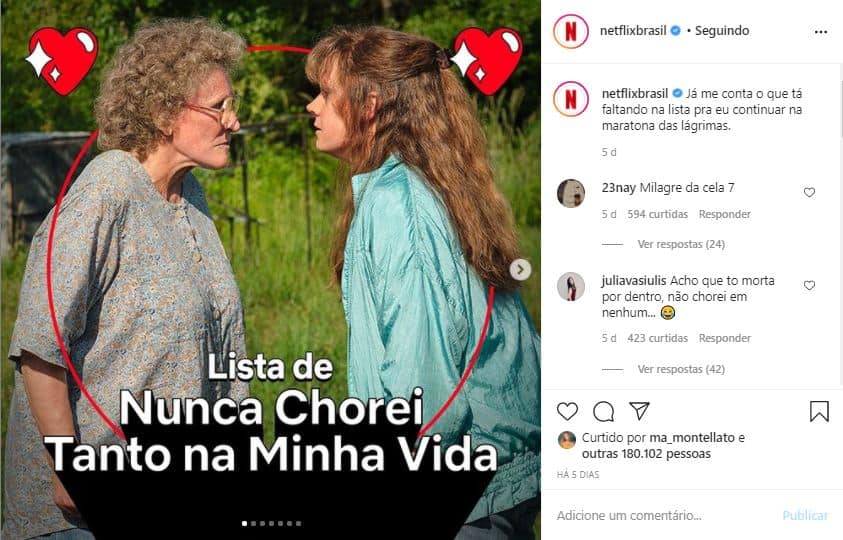 Gerenciamento de Instagram