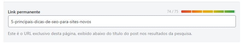 Otimização da URL em SEO