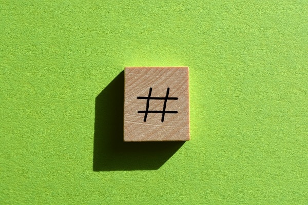 Uso de Hashtag