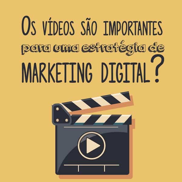 Os vídeos são importantes para uma estratégia de marketing digital
