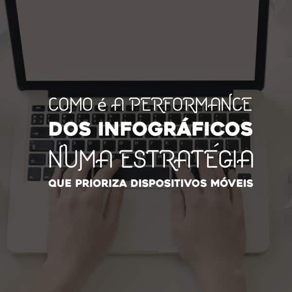 Como é a performance dos infográficos em dispositivos móveis