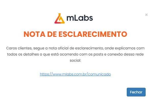 Mlabs enfrenta problemas com o Facebook
