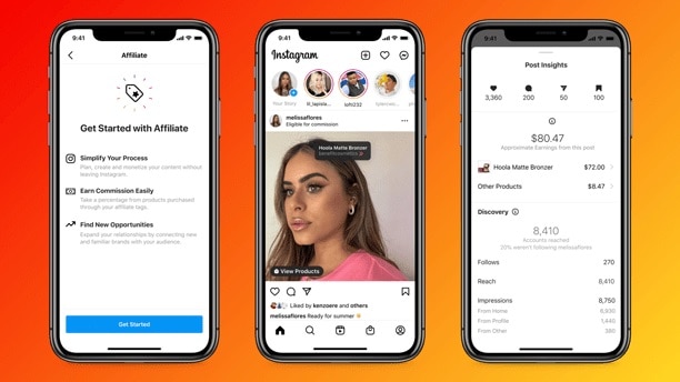 Programa de Afiliados do Instagram: como irá funcionar?