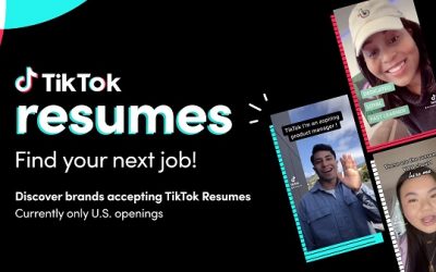 TikTok Resumes: nova função para envio de currículos e recrutamento