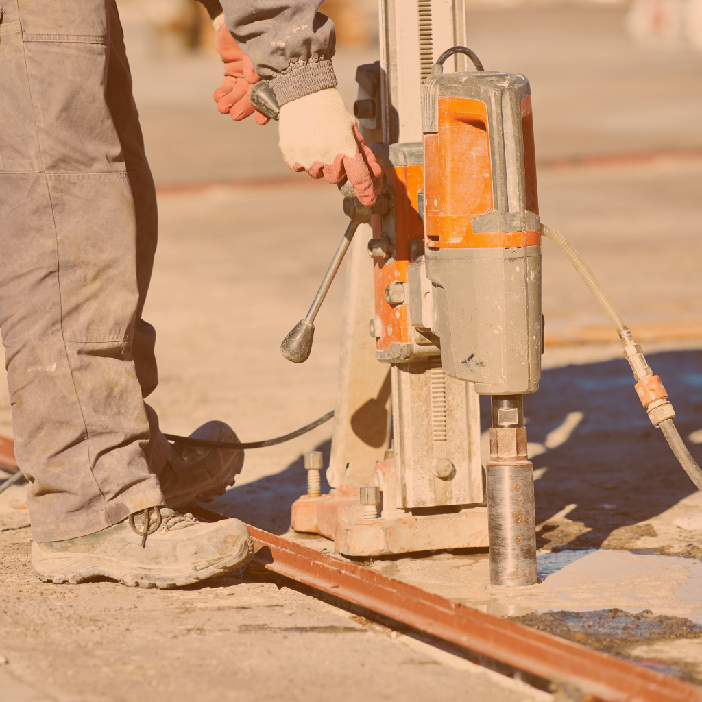 Perfuração Precisa em Projetos de Construção Perfuração Precisa em Projetos de Construção