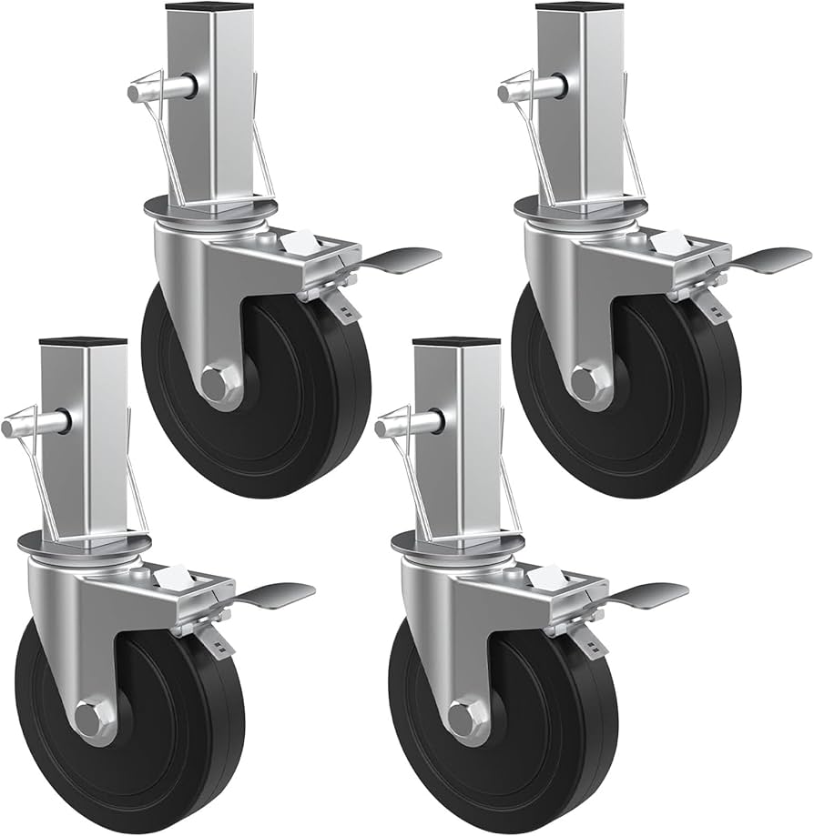 Locação de Rodízios com freios para andaimes