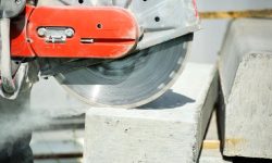 Cortes em concreto